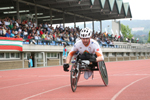 Carrera en silla de ruedas